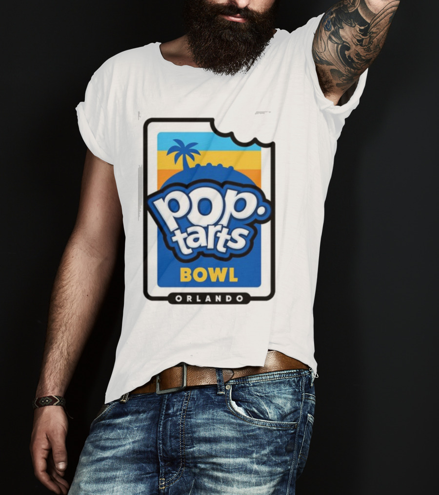 Pop Tarts Bowl Orlando Florida Palm Sunset T-Shirt