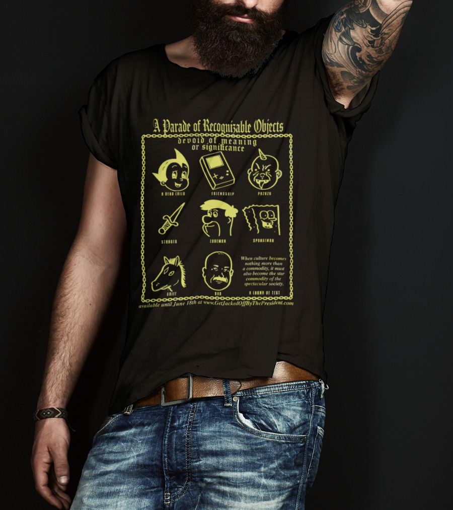 A Parade Of Recognizable Objects - A Dead Child Puzzle Sponger Friendship Eerdman Stranger Grief T-Shirt