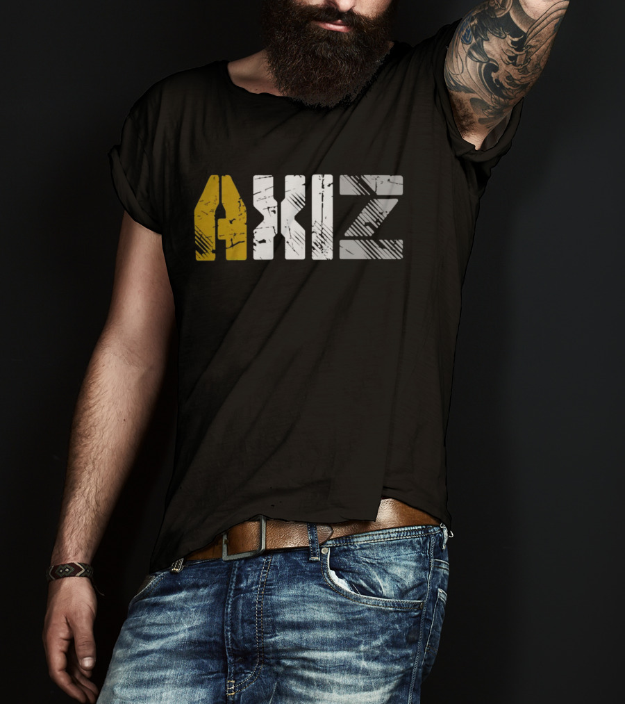 Axiz Pro-Wrestling NOAH Textured Grunge T-Shirt