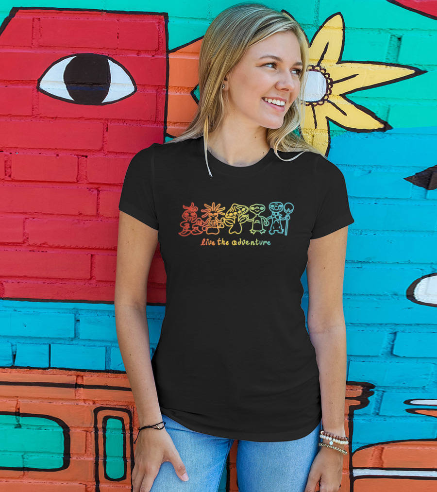 Live The Adventure E.T. And Friends 80s T-Shirt