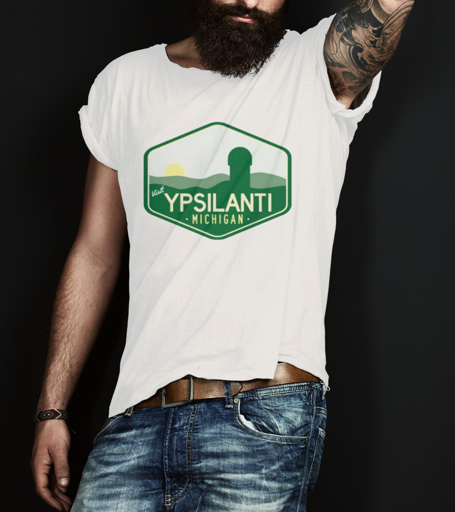 Visit Ypsilanti Michigan Scenic Landscape T-Shirt