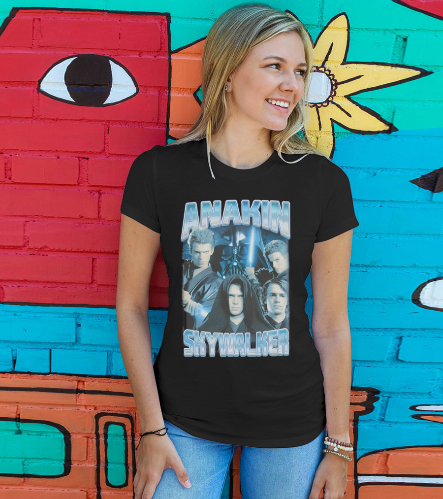 Anakin Skywalker Darth Vader Collage Hottopic T-Shirt