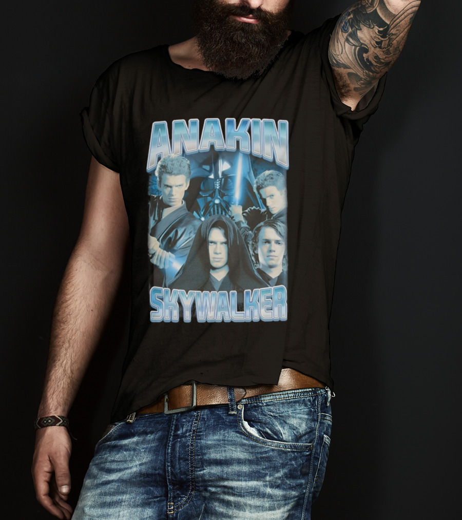 Anakin Skywalker Darth Vader Collage Hottopic T-Shirt
