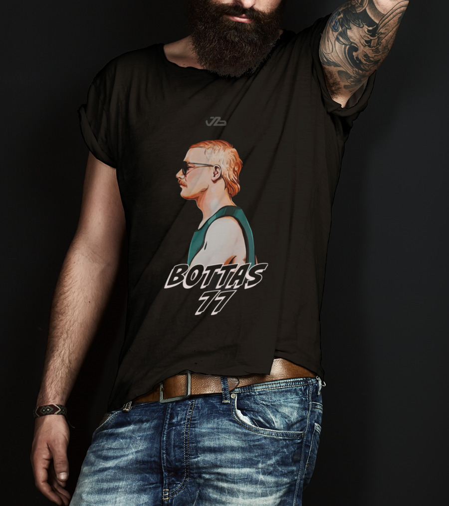 Bottas 77 JB The Mullet Valtteri Bottas T-Shirt