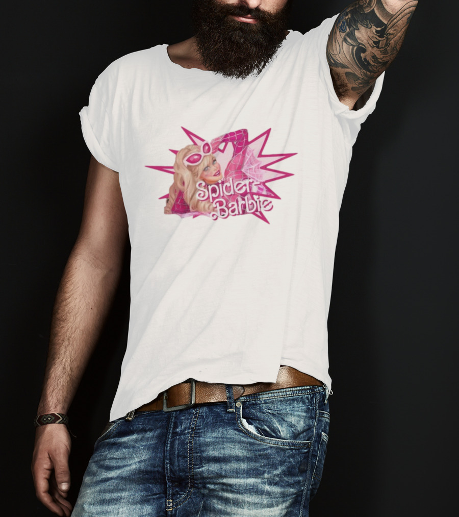 Spider Barbie Web-Slinging Glam Burst T-Shirt