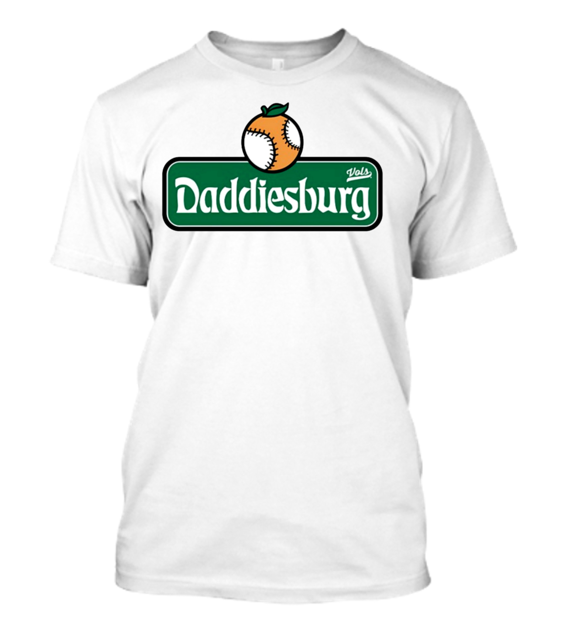 Daddiesburg Vols Baseball Orange T-Shirt