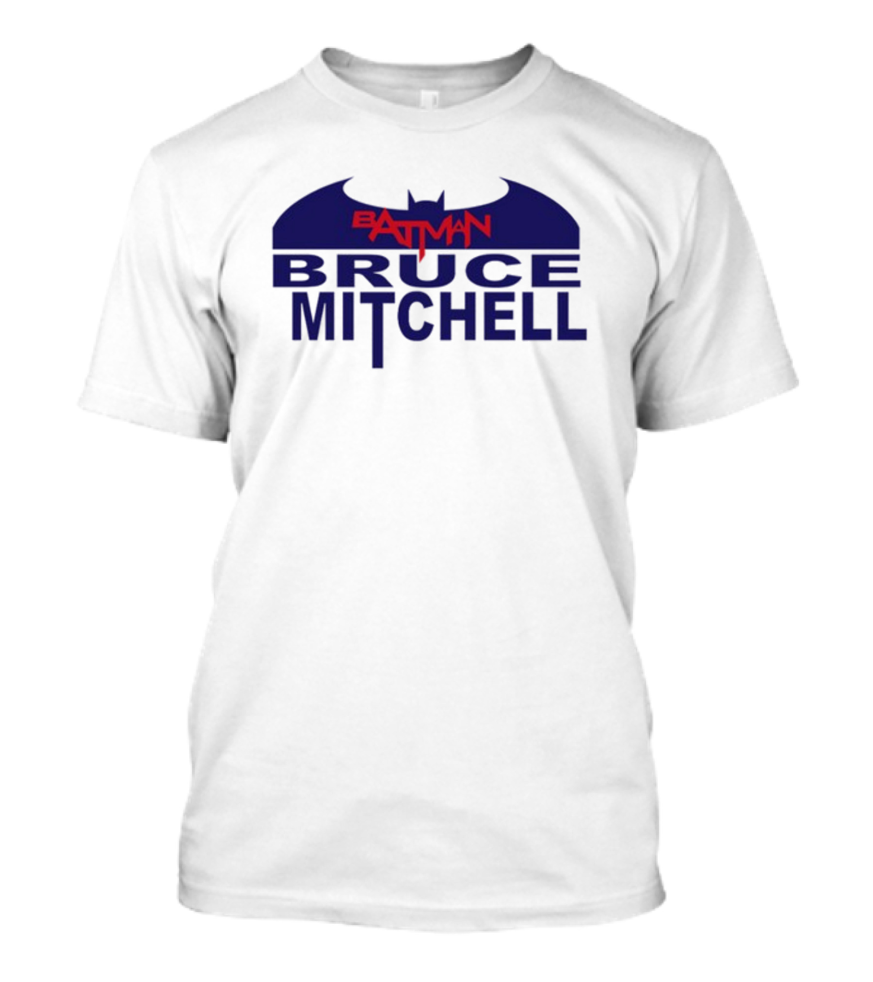 Batman Bruce Mitchell Bat T-Shirt