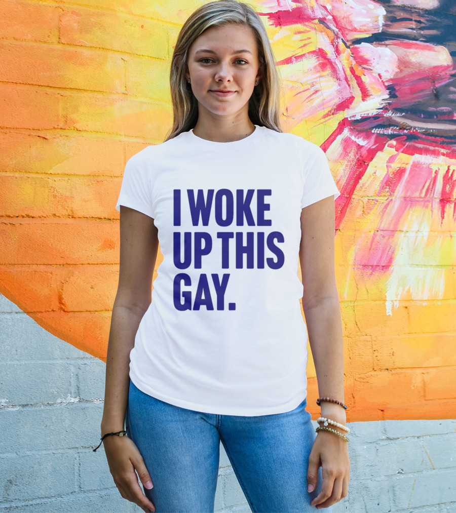 I Woke Up This Gay Bullzerk T-Shirt