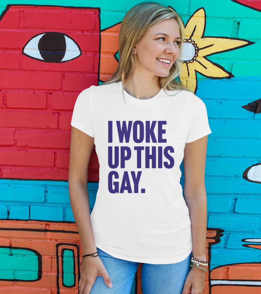 I Woke Up This Gay Bullzerk T-Shirt
