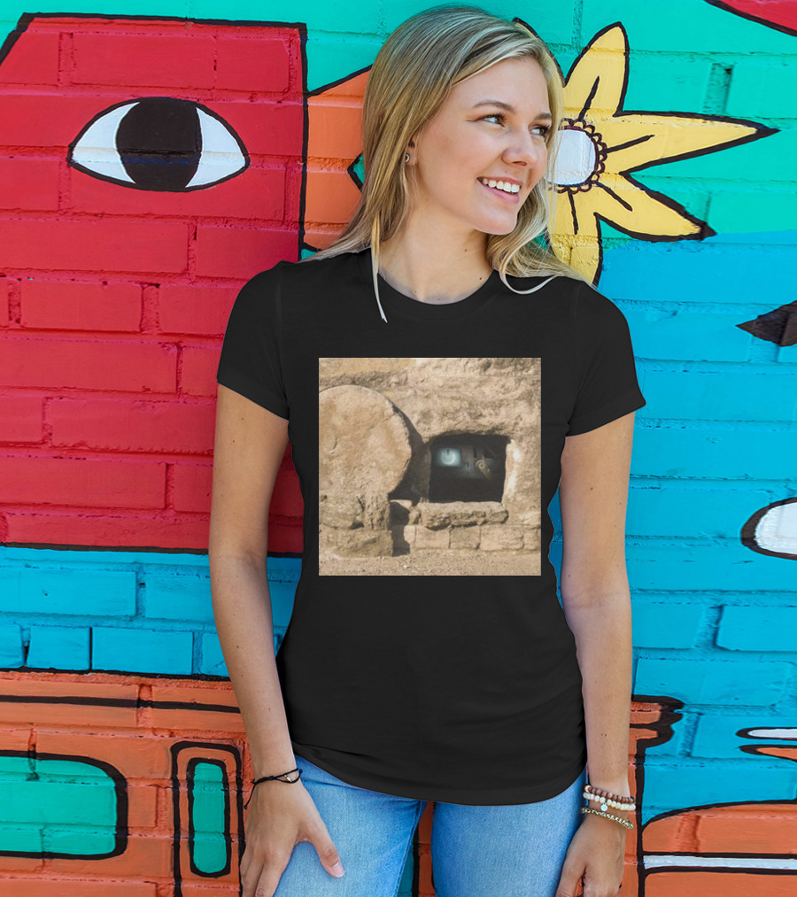 Reboot Van Cave With Stone Doorway And Tech Screen T-Shirt