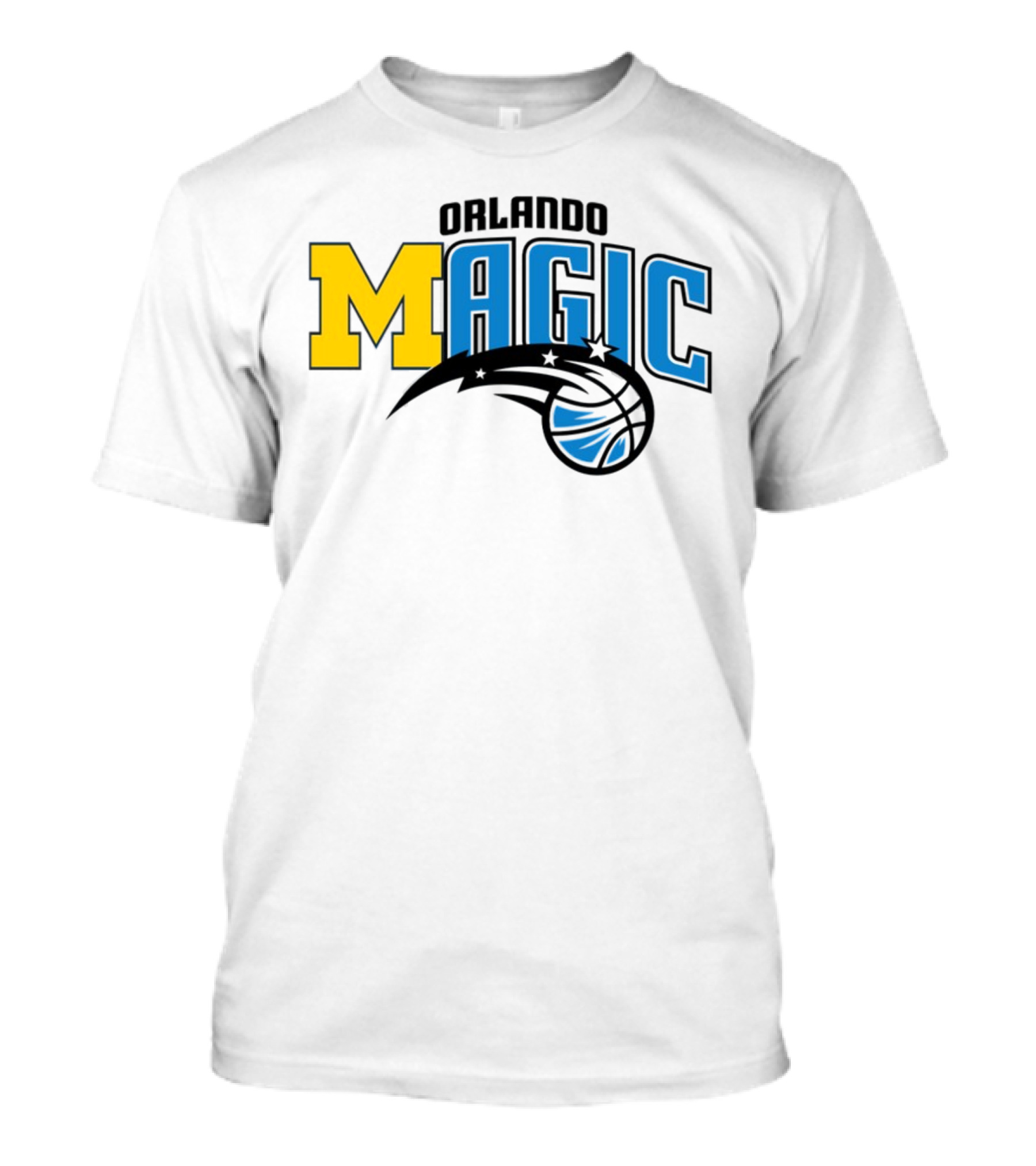 Orlando Magic Michigan Sports Collab Swanky Wolverine T-Shirt