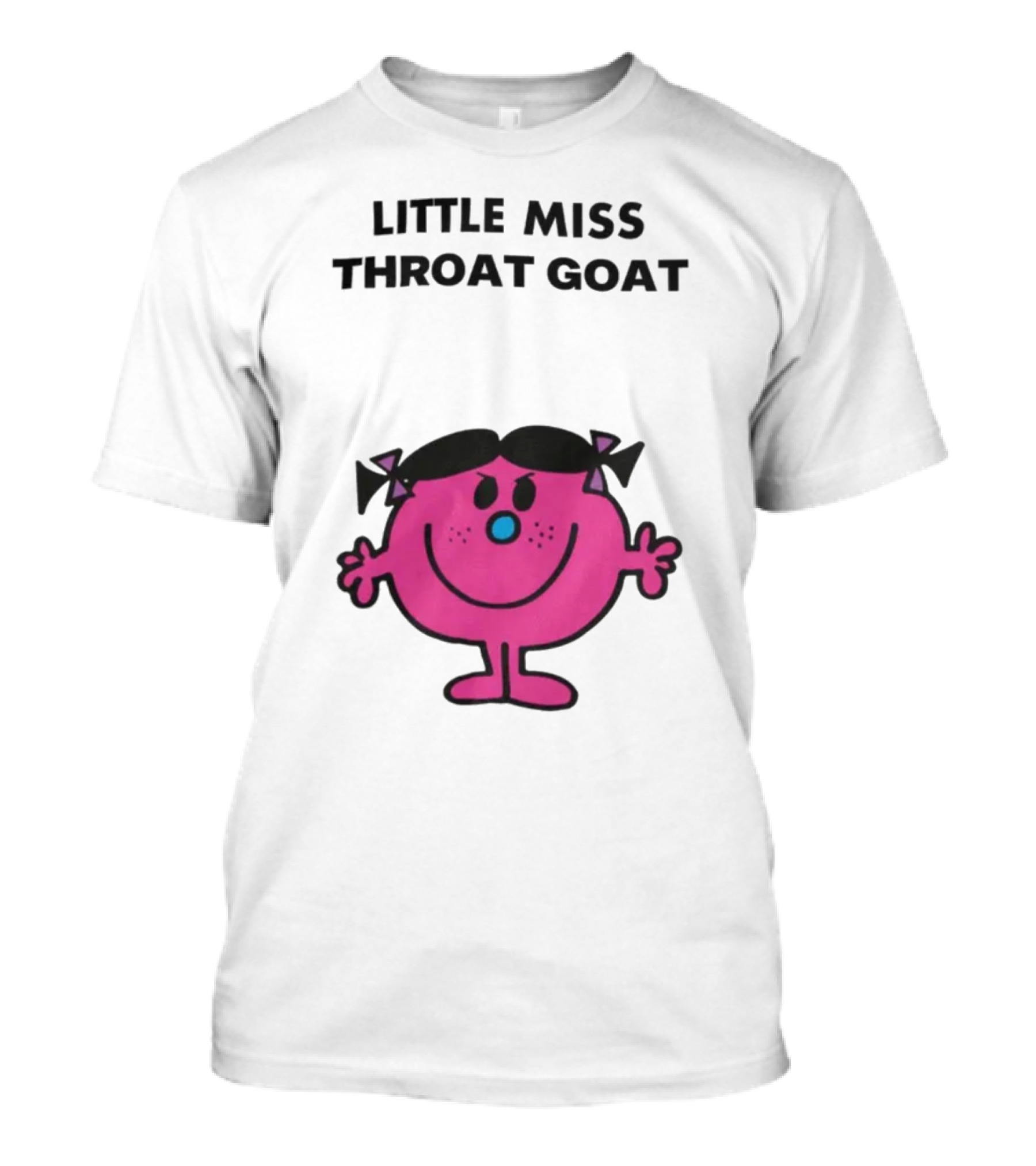Little Miss Throat Goat Mr. Men T-Shirt