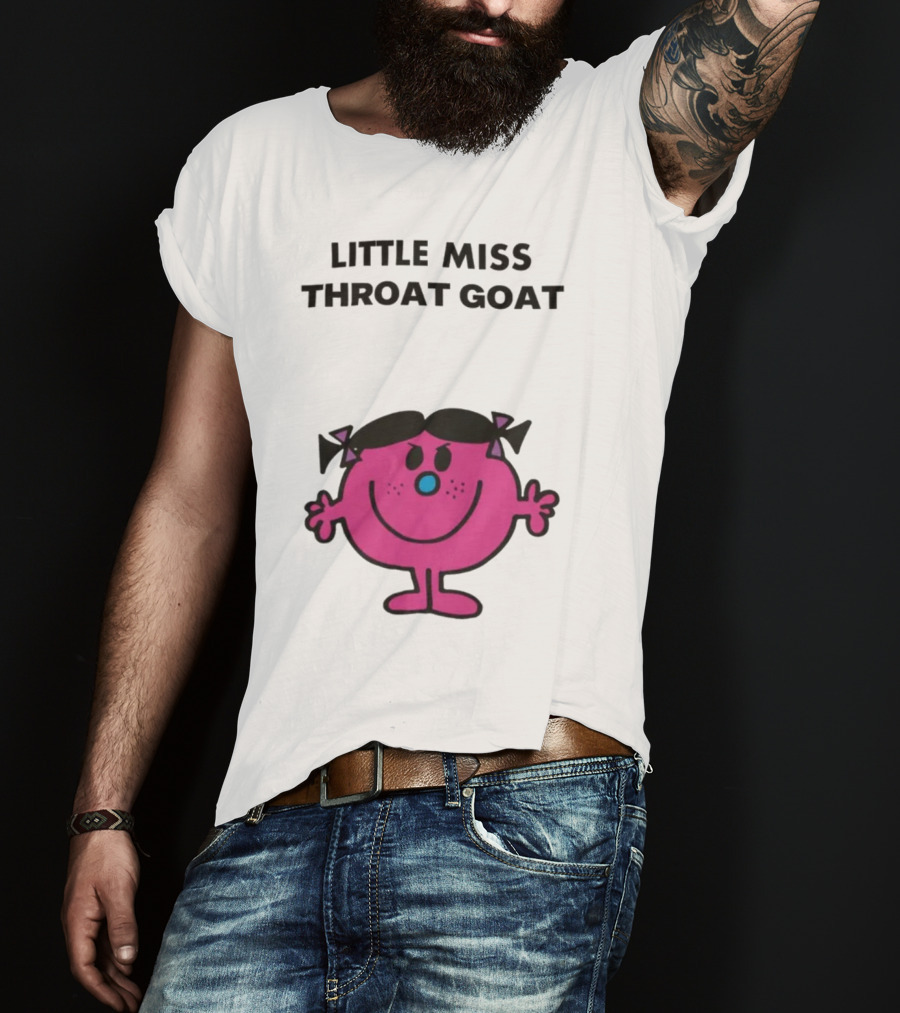 Little Miss Throat Goat Mr. Men T-Shirt