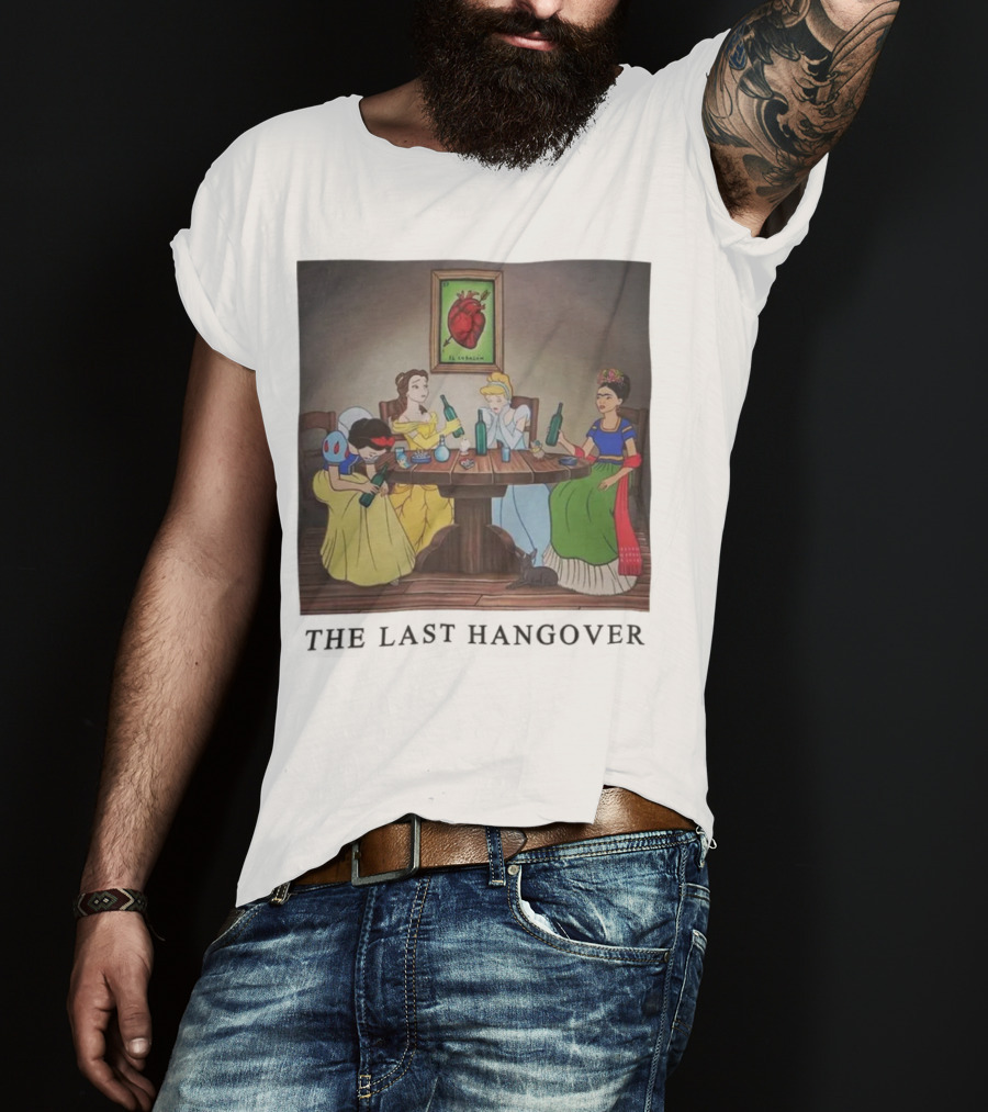 The Last Hangover Princesses With Frida Khalo At Party T-Shirt
