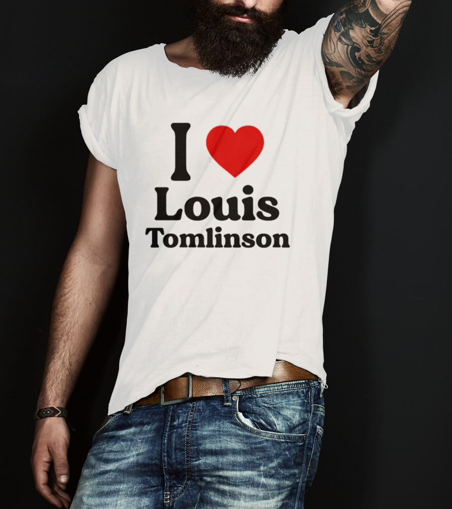 I Love Heart Louis Tomlinson T-Shirt