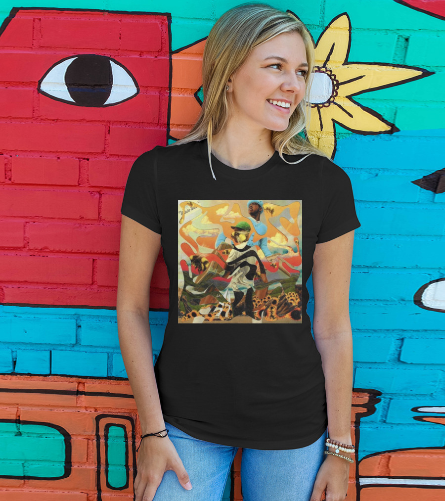 Call Me If You Get Lost Estate Sale Flower Boy Album Art Puzzle T-Shirt