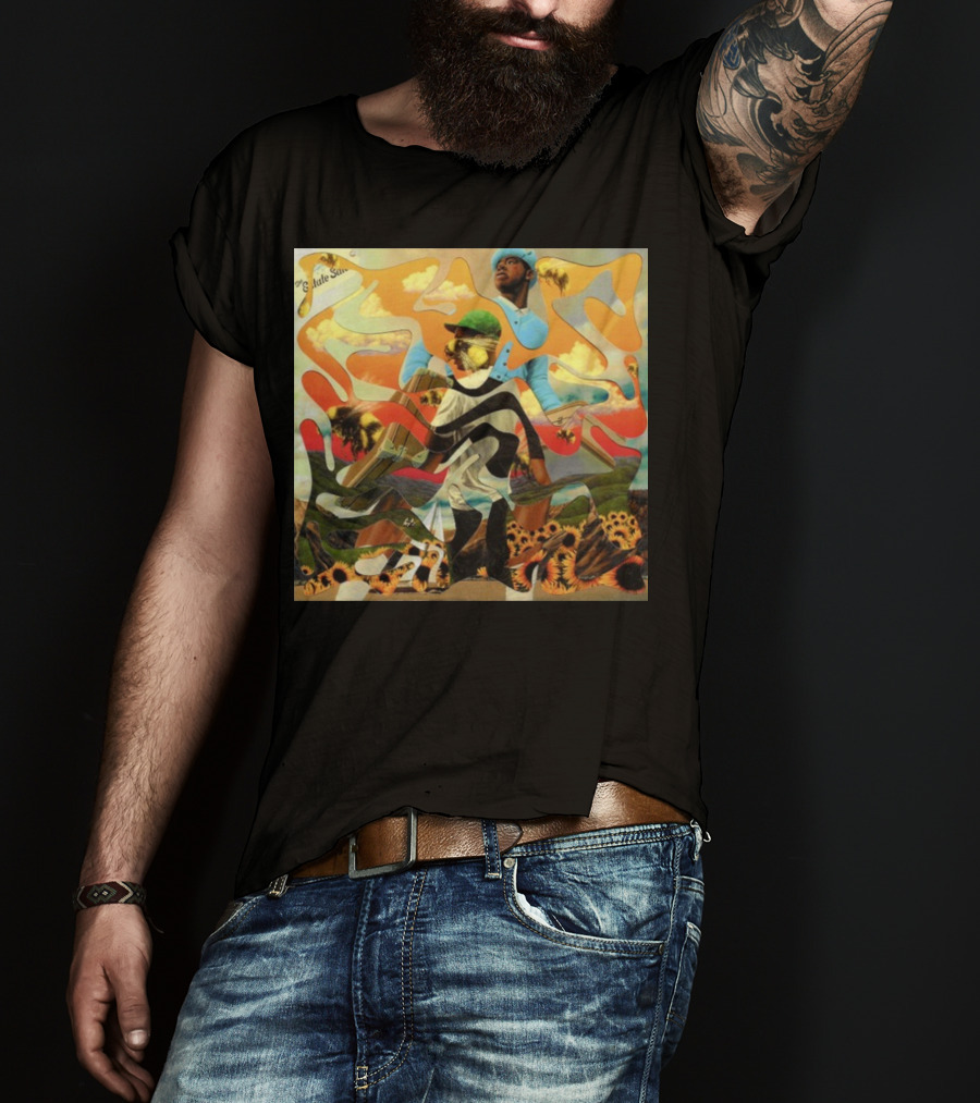Call Me If You Get Lost Estate Sale Flower Boy Album Art Puzzle T-Shirt