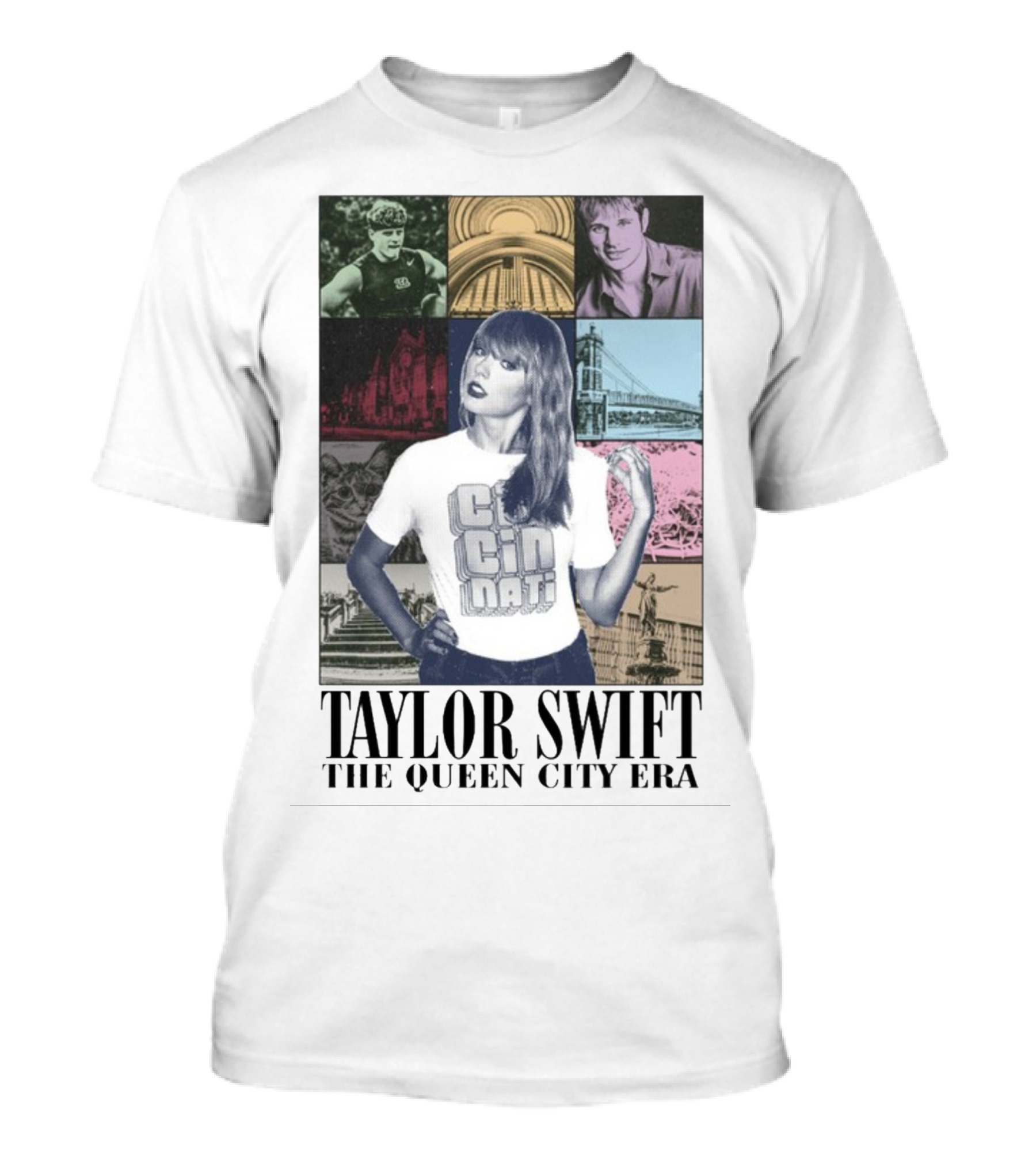 Taylor Swift Cincinnati The Queen City Era T-Shirt