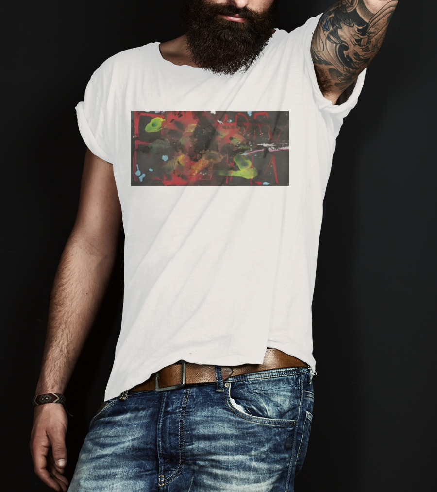 Arca1000000 7Ss Abstract Vibrant Color Display T-Shirt