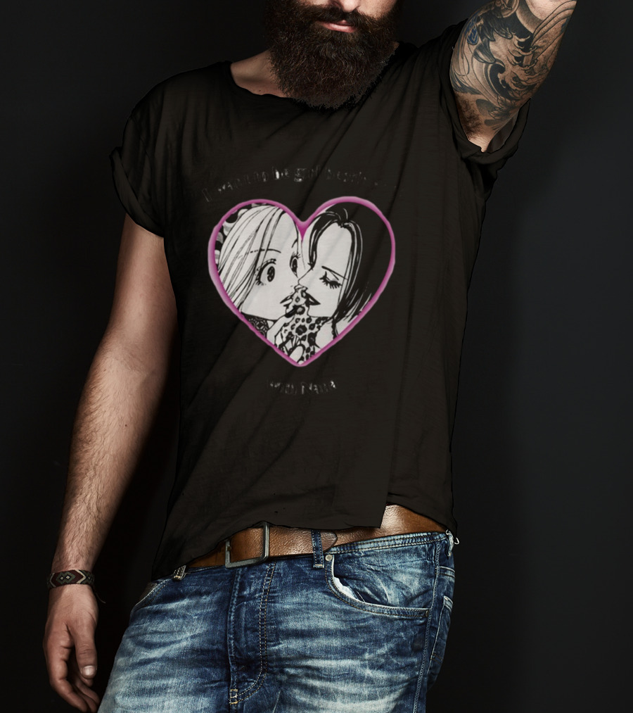 I Want To Be Girl Bestfriends With Nana Manga Heart T-Shirt