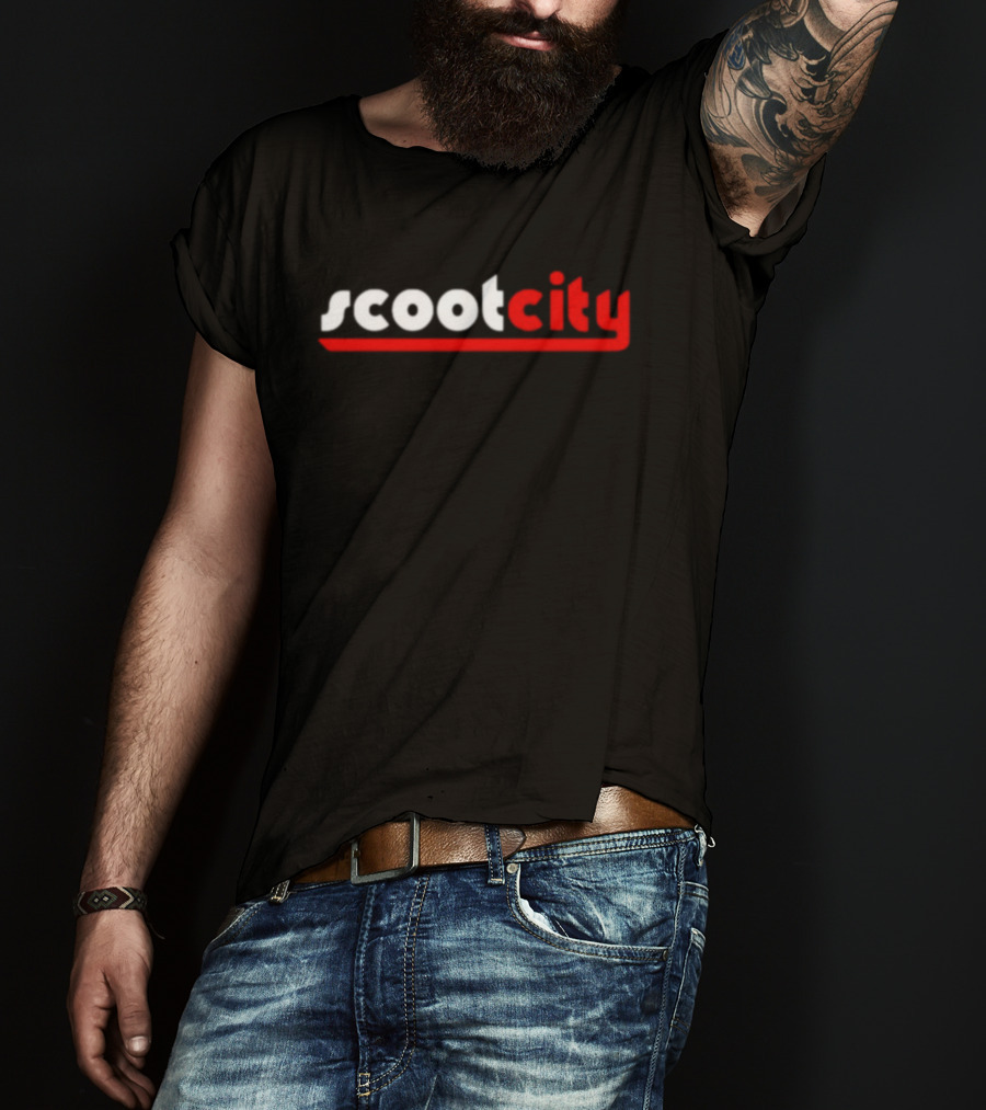 Scootcity Urban Style Retro Scooter Vibes T-Shirt