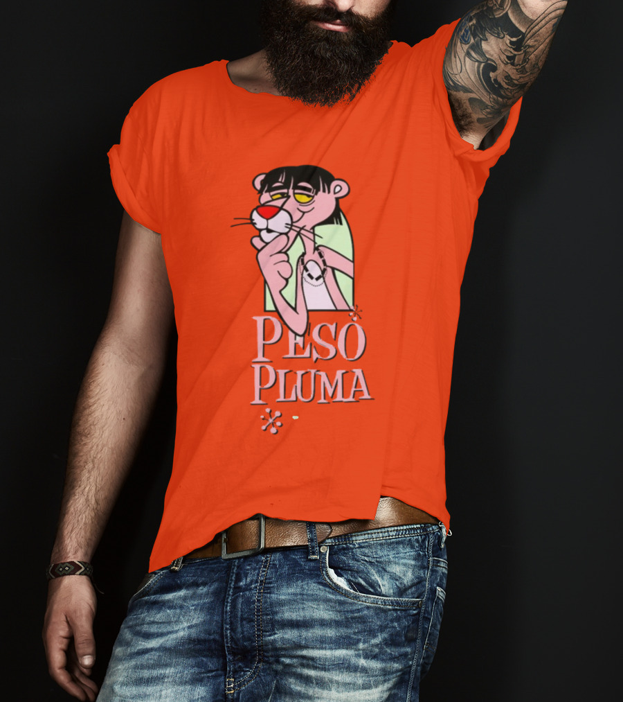 Peso Pluma July 19-20 23 Inglewood Calif Pink Panther T-Shirt