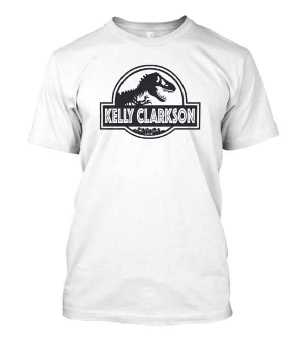 Kelly Clarkson Dinosaur Logo Inspired By Jurassic Movie Franchise T-Shirt