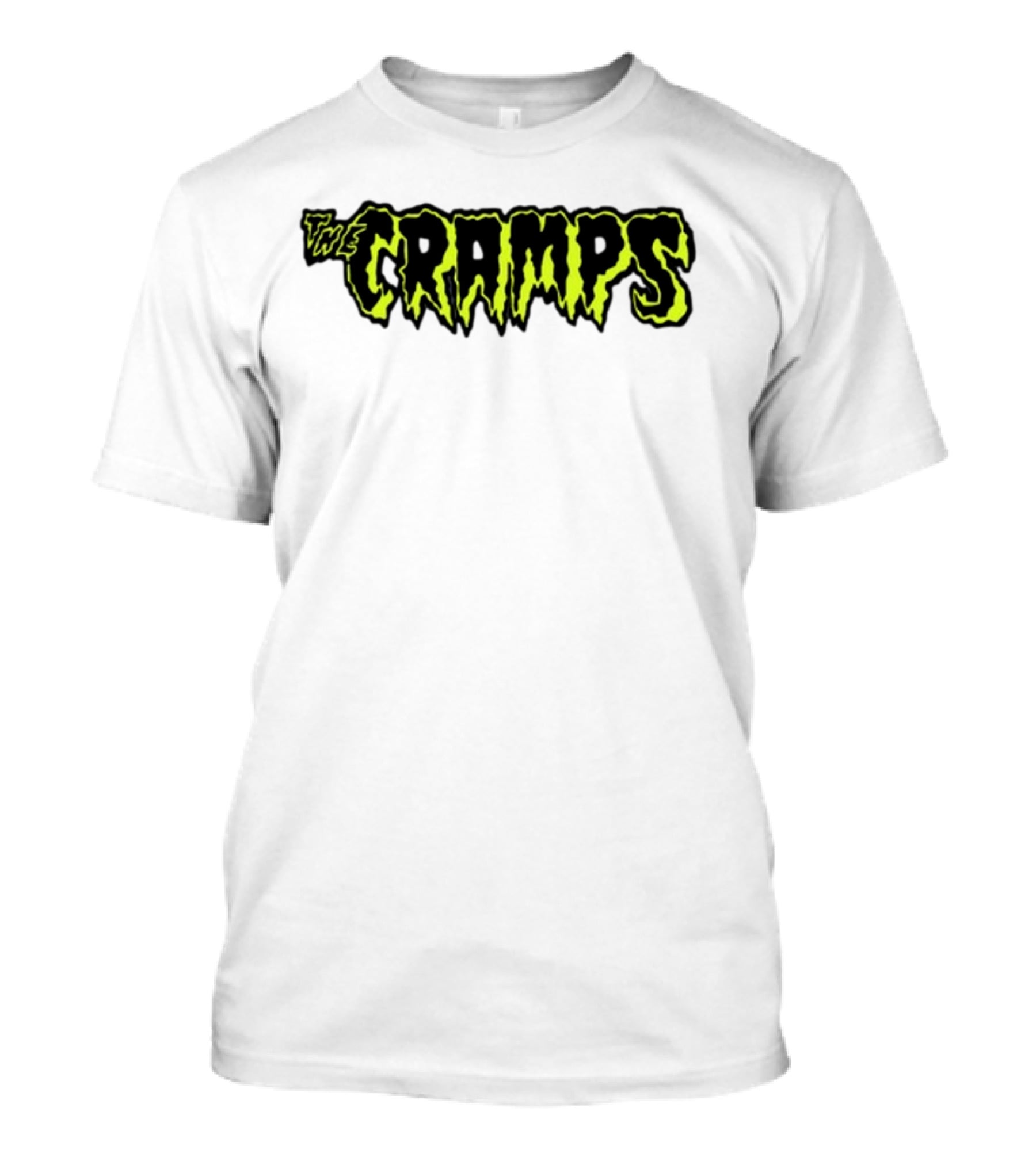 Greg Gutfeld The Cramps Logo Neon Gothic T-Shirt