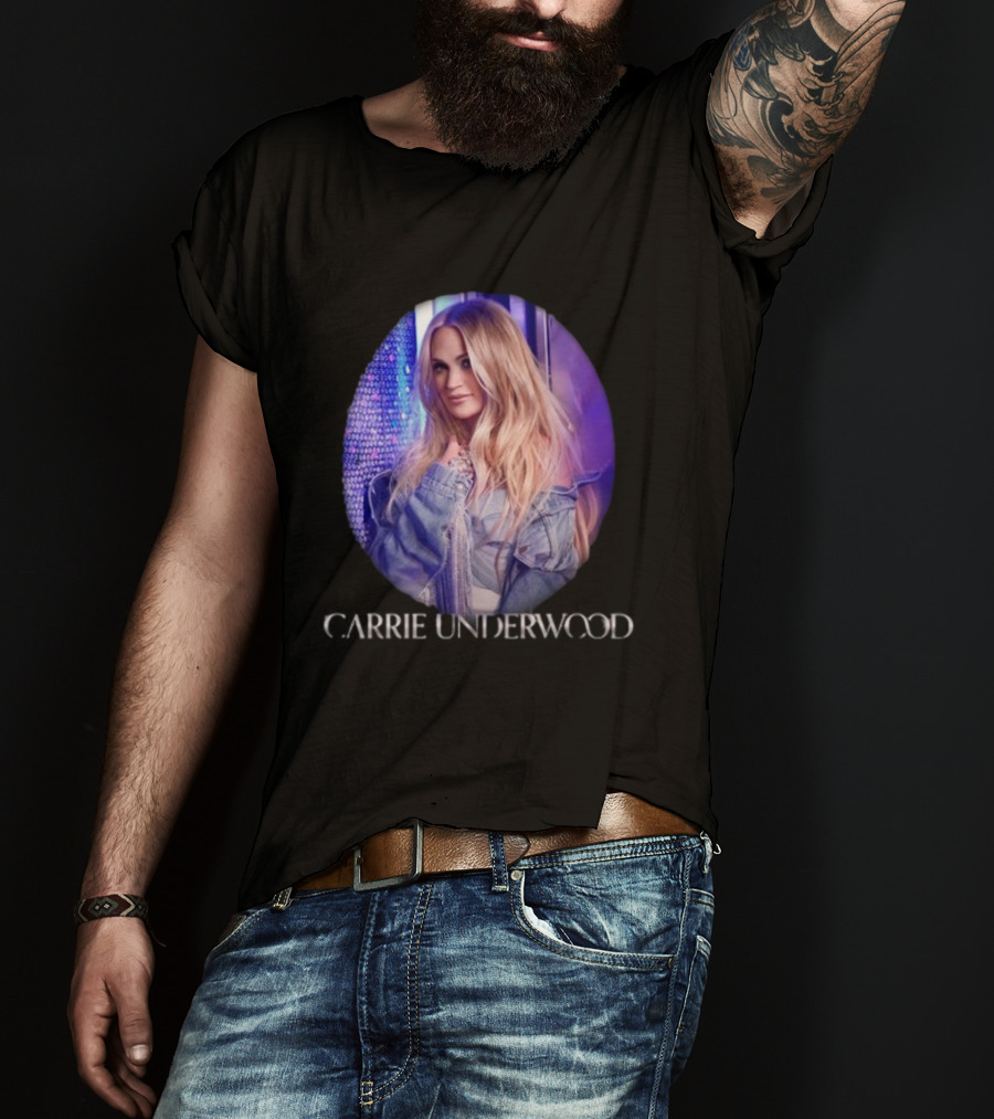 Carrie Underwood Denim And Rhinestones Deluxe T-Shirt