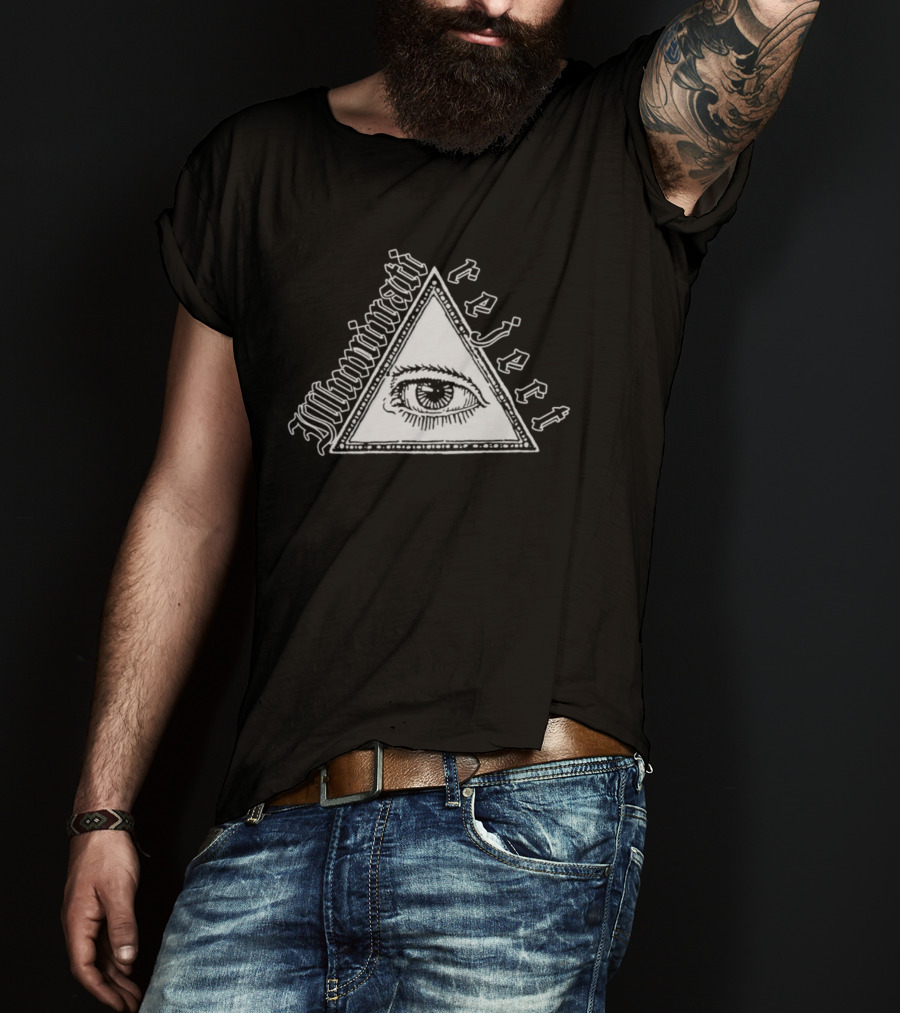 Illuminati Reject All-Seeing Eye Triangle T-Shirt