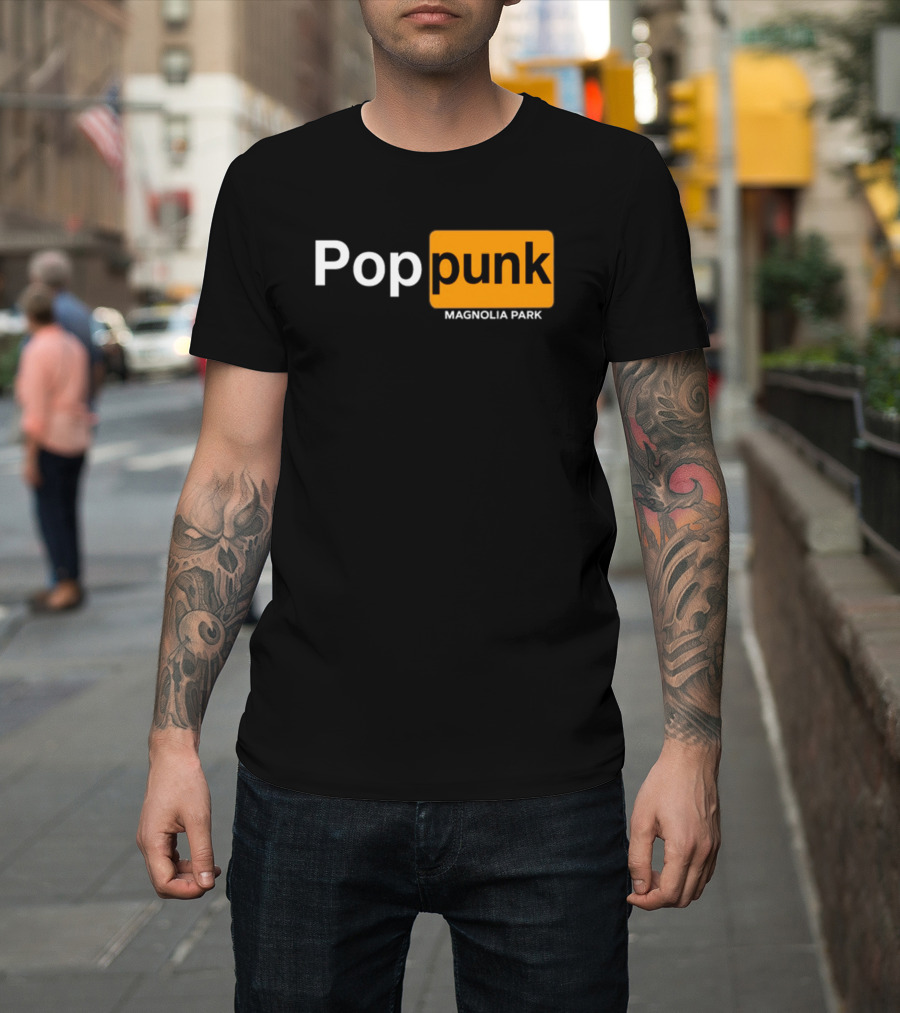 Pop Punk Magnolia Park Block T-Shirt
