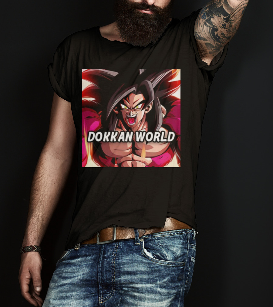 Dokkan World Super Saiyan 4 Character Burst T-Shirt