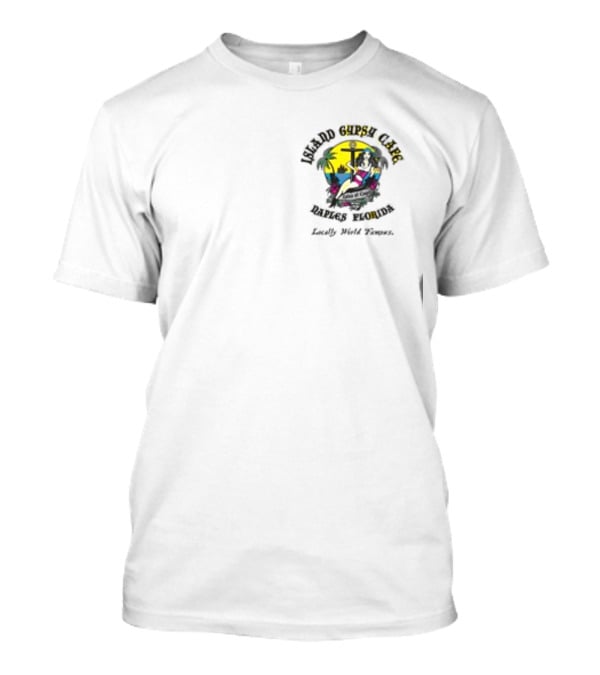 Island Gypsy Key West Florida Tropical Scene T-Shirt