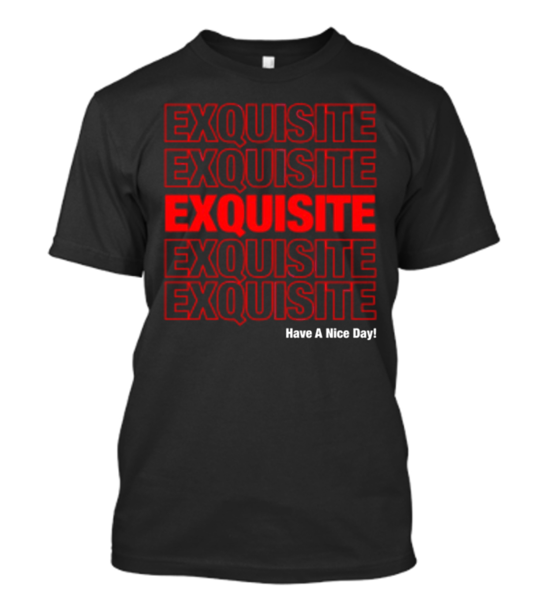 EXQUISITE EXQUISITE EXQUISITE EXQUISITE EXQUISITE Have A Nice Day T-Shirt
