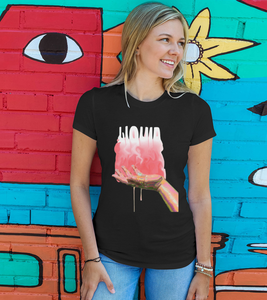 Abel Idume Unbelievably Liquid Barbie Melting Hand T-Shirt
