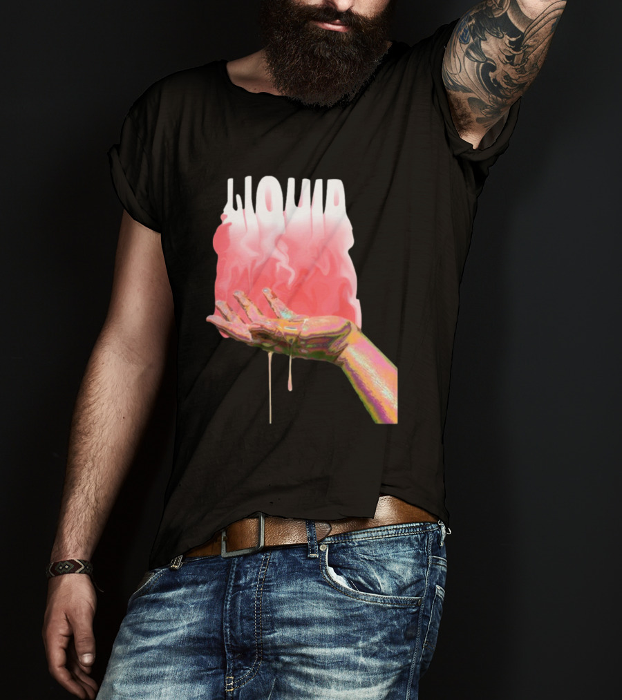 Abel Idume Unbelievably Liquid Barbie Melting Hand T-Shirt