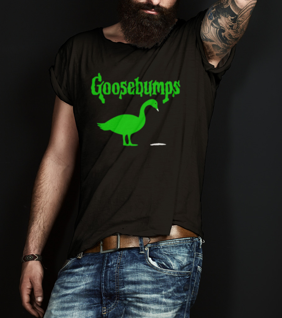 Goosebumps Green Goose T-Shirt