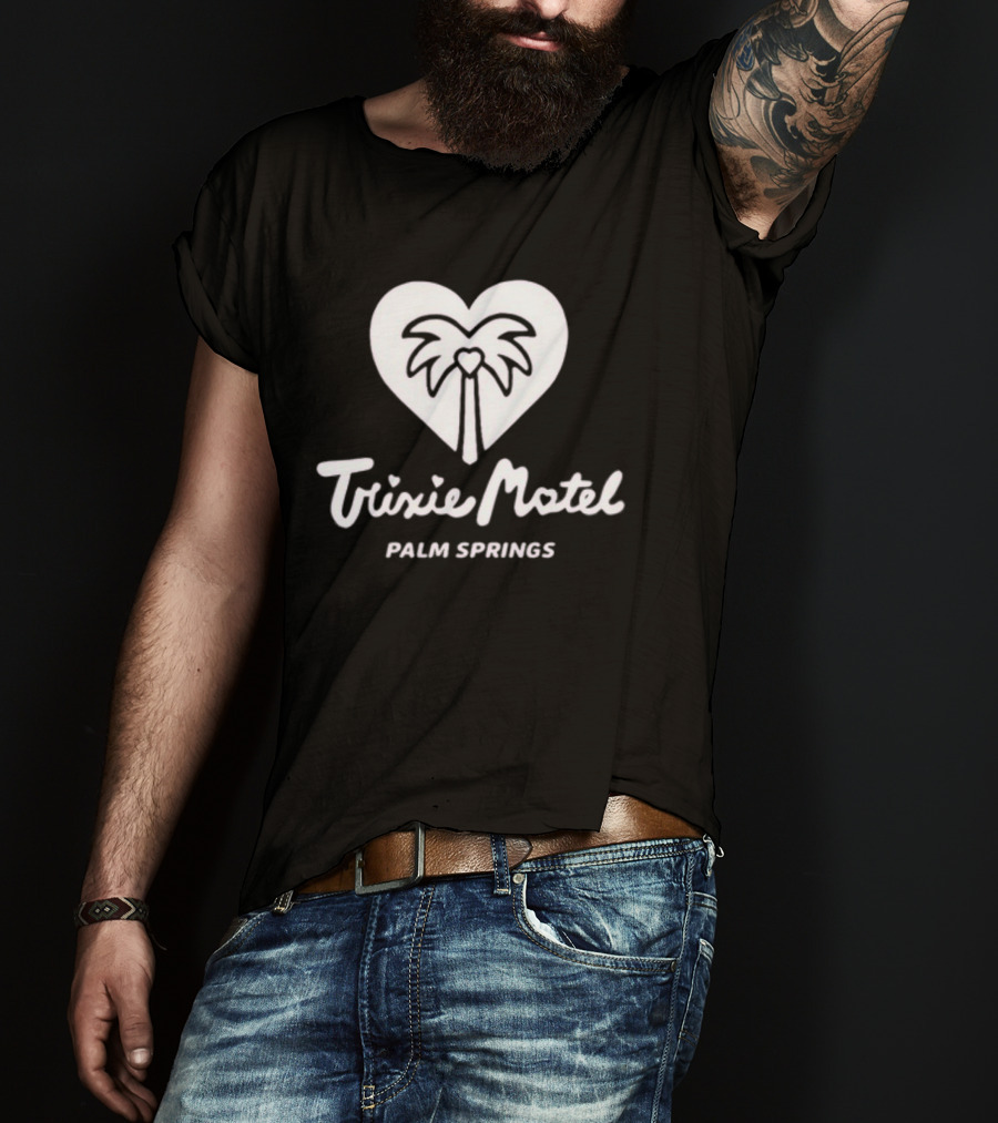 Trixie Motel Palm Springs Heart Tree T-Shirt