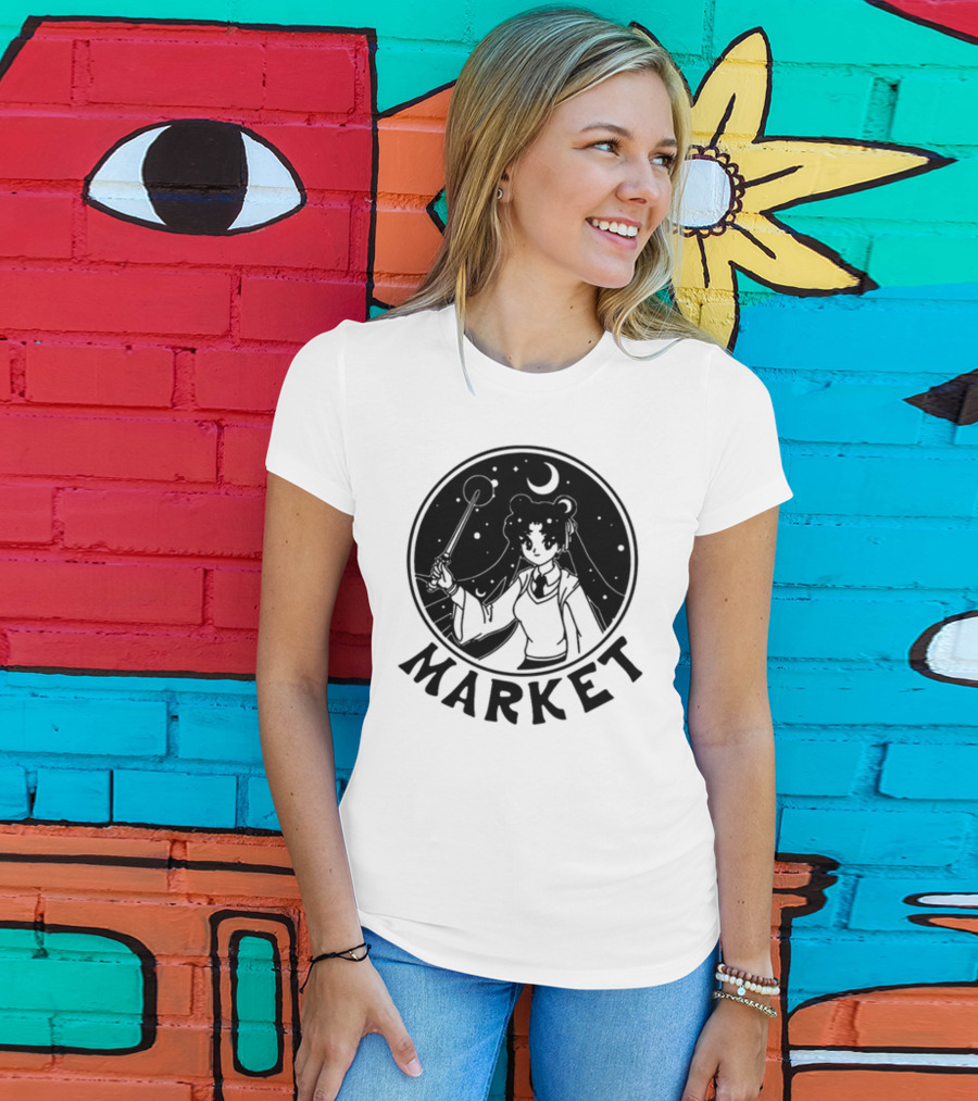 Marketstudios Usagi Moonlit Magic Market T-Shirt