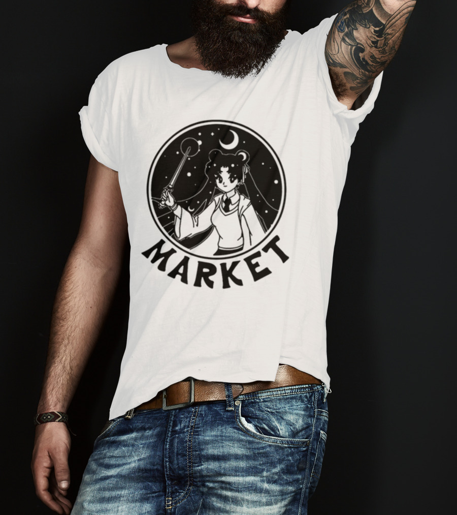 Marketstudios Usagi Moonlit Magic Market T-Shirt