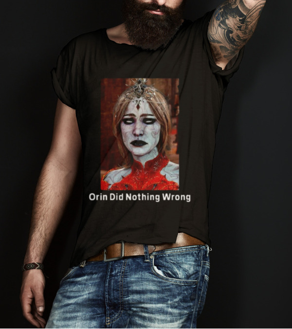 Orin Did Nothing Wrong Mysterious Gothic Character T-Shirt