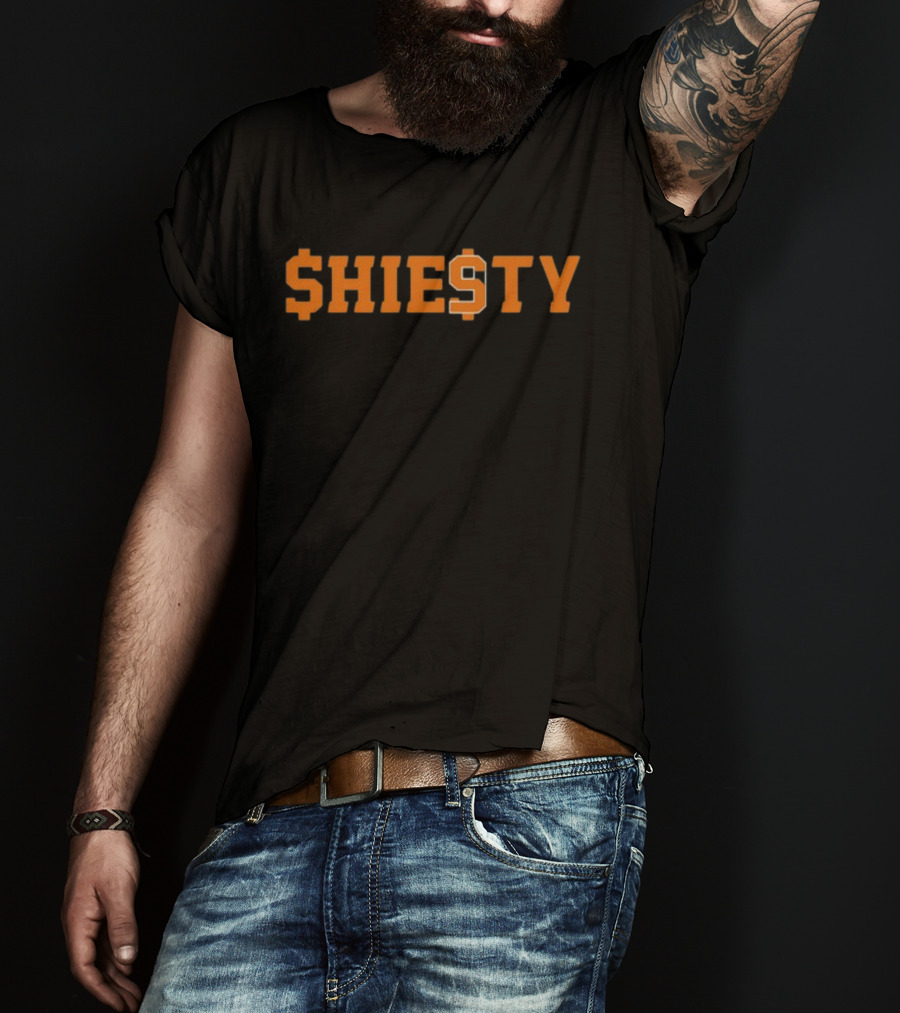 SHIESTY Dollar Sign Iconic $ Lettering T-Shirt