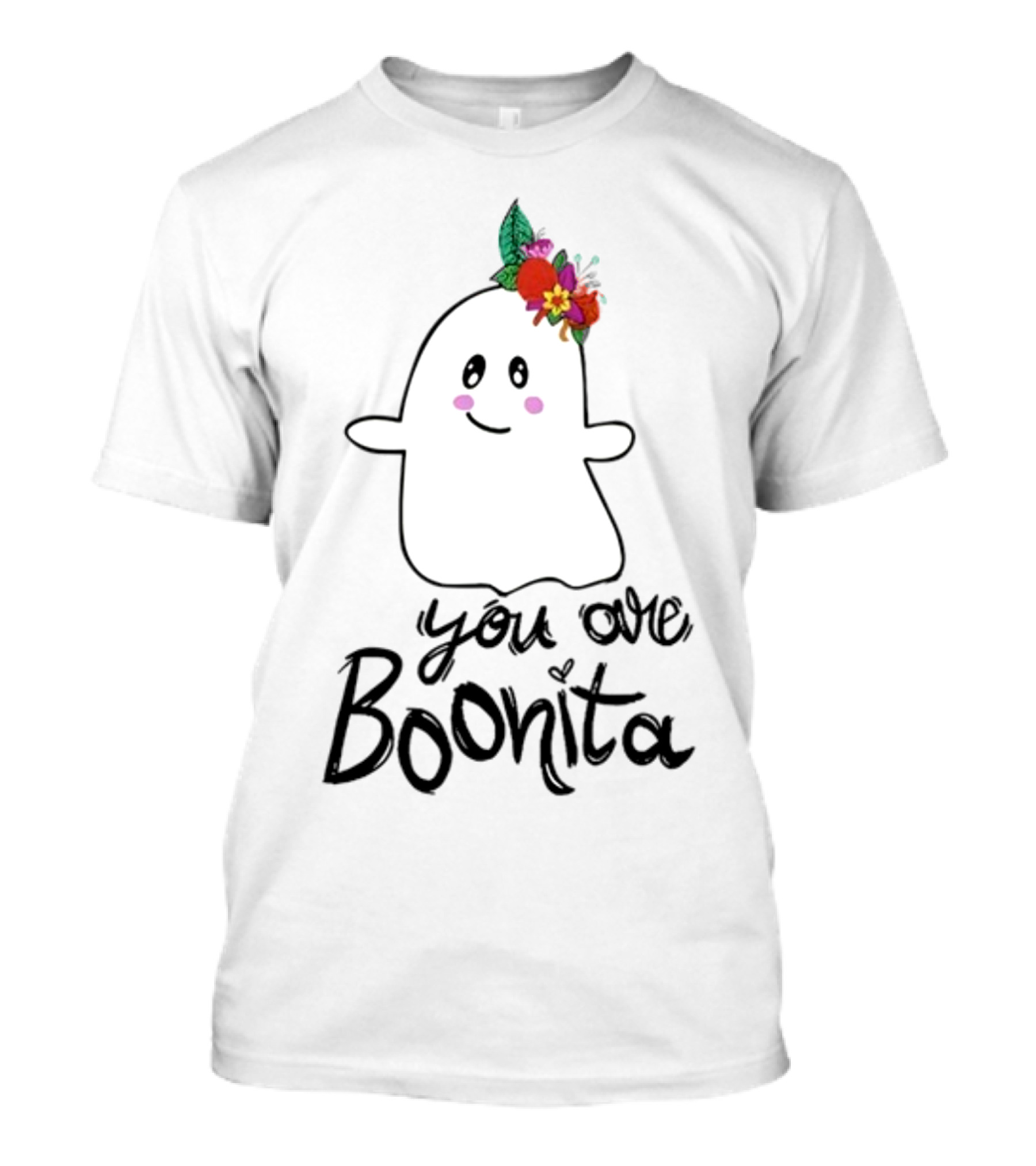 You Are Boonita Cute Ghost With Flower Crown T-Shirt