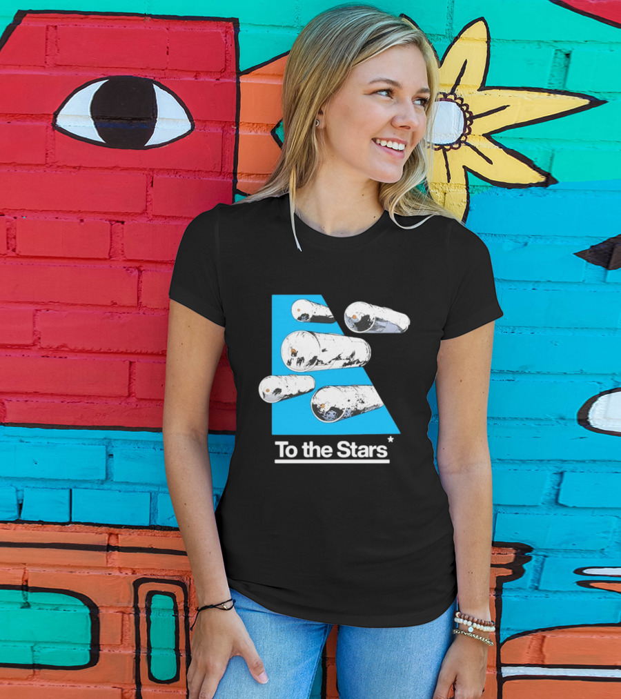 To The Stars Tic Tac Comic By Thomas Tenney T-Shirt
