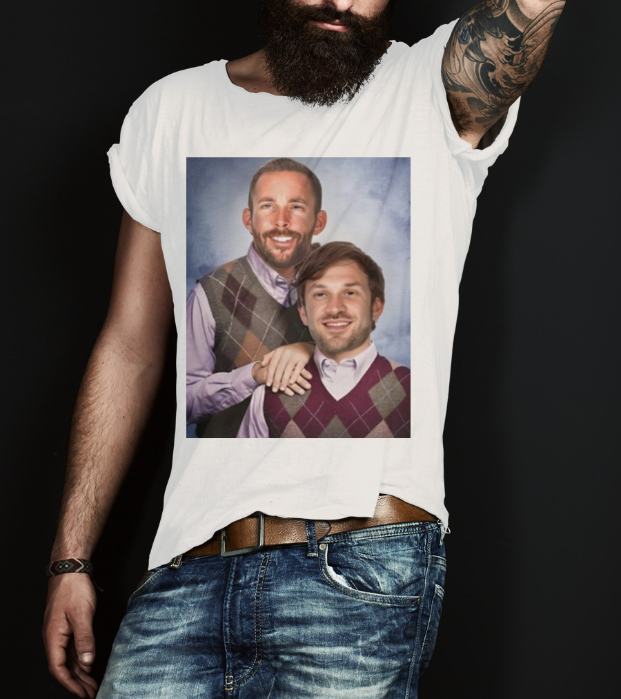 Ross Chastain Daniel Suarez Argyle Sweater Step Brothers T-Shirt