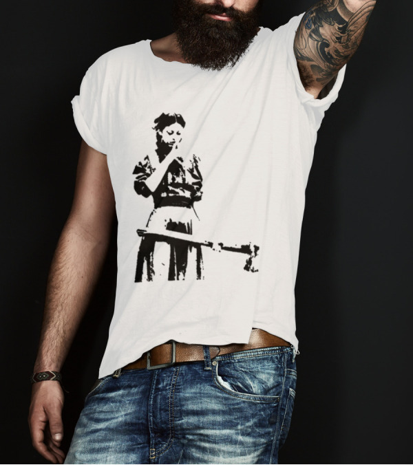 Mia Goth Pearl Film Character With Weapon T-Shirt