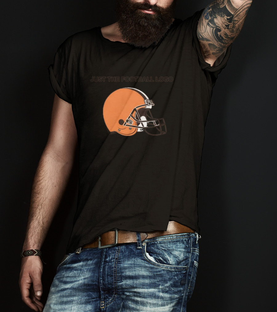 Cleveland Just The Football Helmet T-Shirt