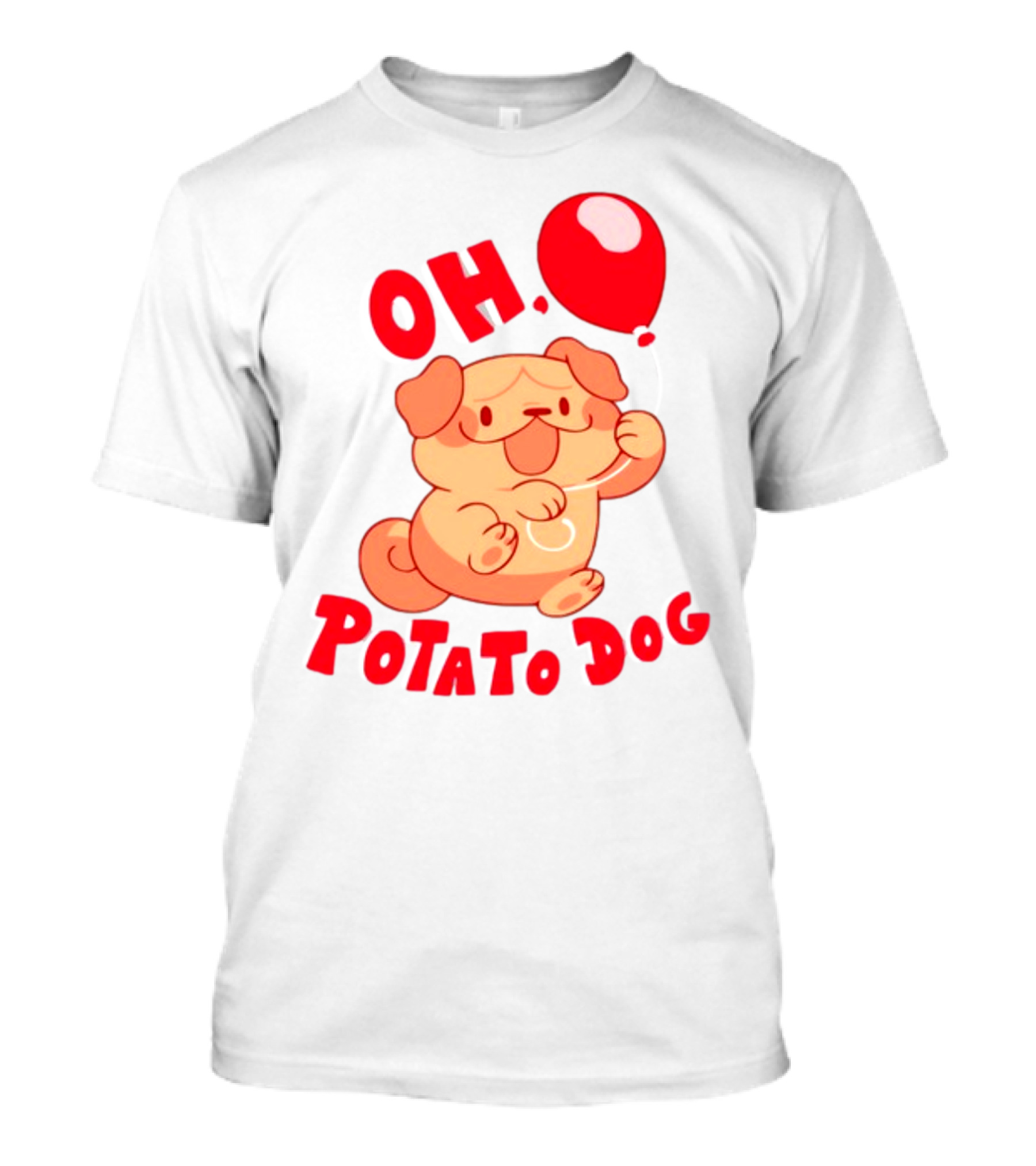 Bandwear Parry Gripp Oh Potato Dog With Balloon T-Shirt