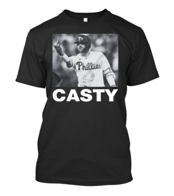 Casty Phillies Baseball Player Phillies T-Shirt