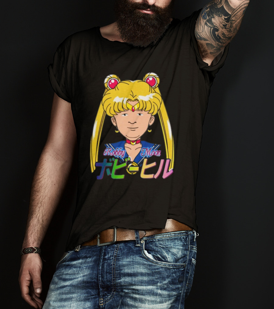 Bobby Moon Anime Parody Sailor T-Shirt